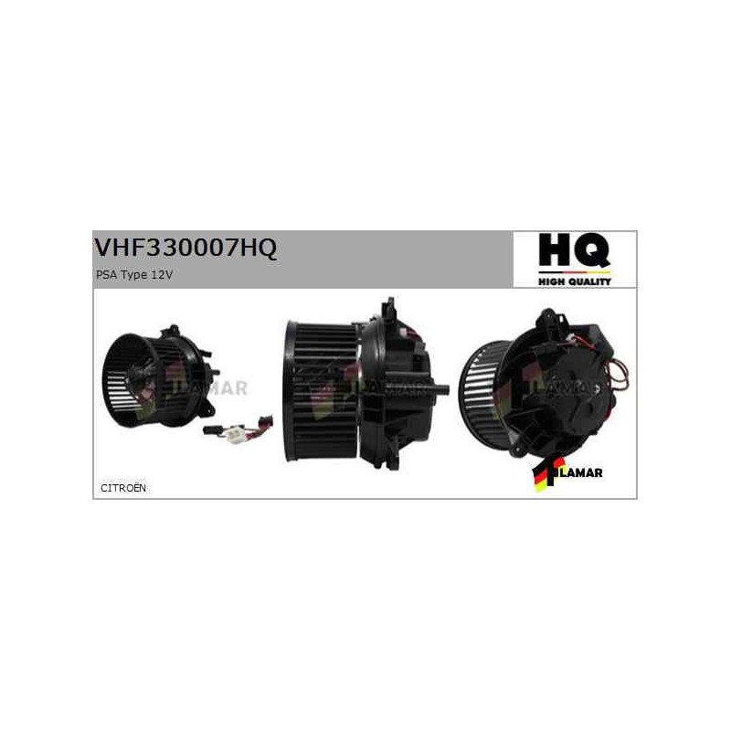 Recambio de ventilador calefaccion para citroën xantia berlina referencia OEM IAM VHF330007HQ NUEVO T2-6-A3-4