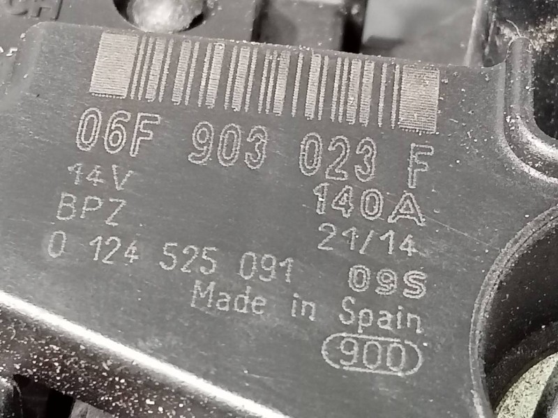 Recambio de alternador para skoda spaceback (5h) active referencia OEM IAM 06F903023F  P3-A5-17-2