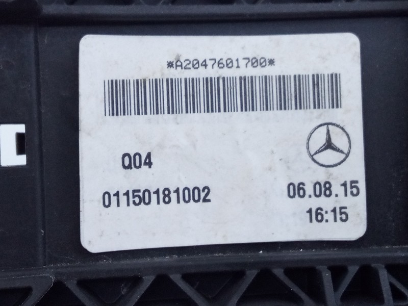 Recambio de cerradura puerta delantera izquierda para mercedes-benz clase gla (w156) gla 220 cdi 4-matic (156.905) referencia OE