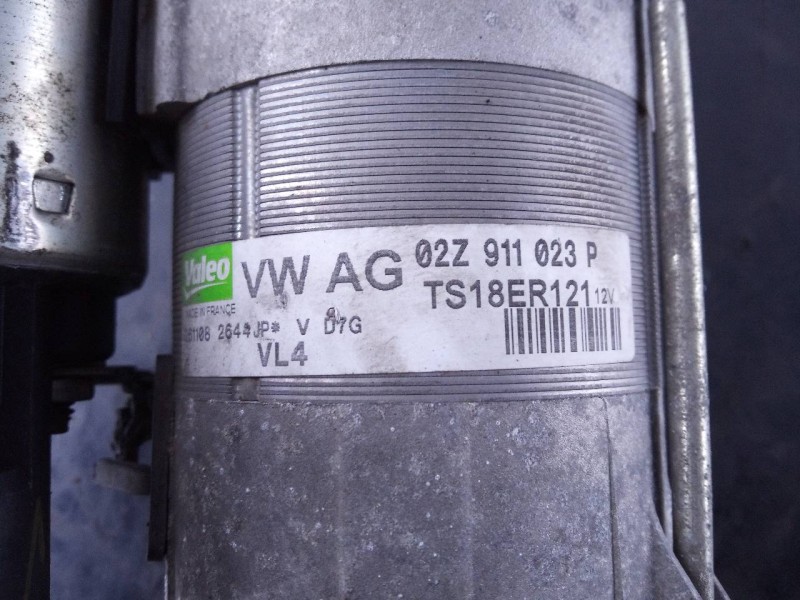 Recambio de motor arranque para volkswagen golf vi (5k1) cosmo referencia OEM IAM 02Z911023P  P3-A7-24-1