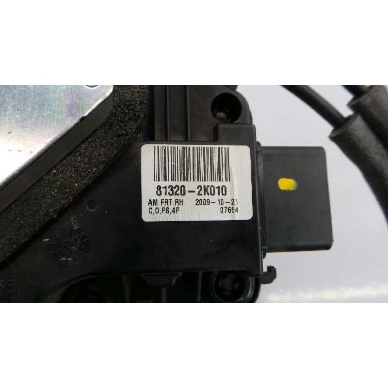 Recambio de cerradura puerta delantera derecha para kia soul drive referencia OEM IAM   E2-B5-61-1