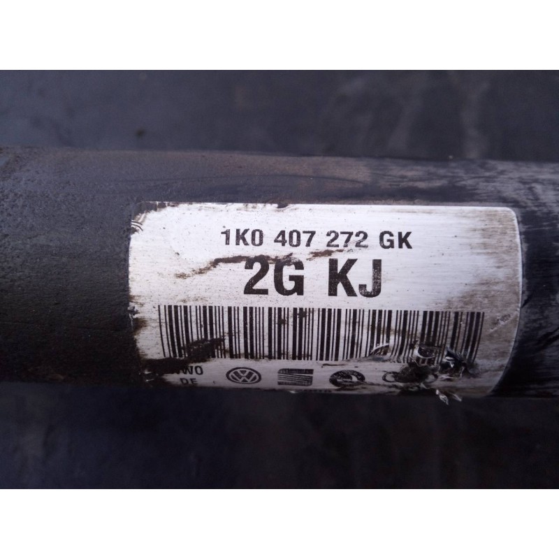 Recambio de transmision delantera derecha para volkswagen golf vi (5k1) cosmo referencia OEM IAM 1K0407272GK  P1-A6-38