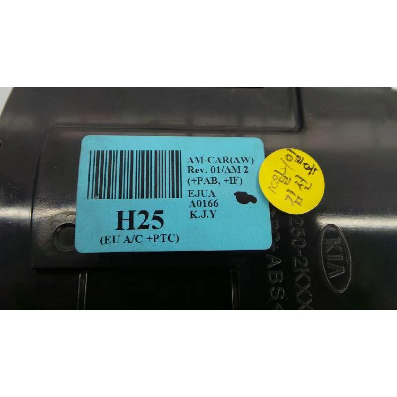 Recambio de mando calefaccion / aire acondicionado para kia soul drive referencia OEM IAM 972502K240  E3-A3-24-2