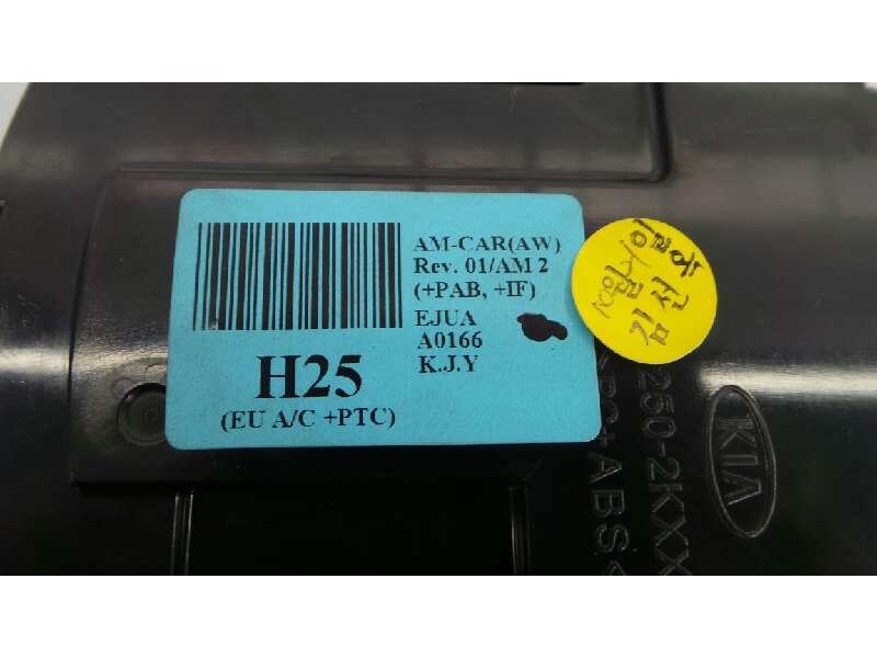 Recambio de mando calefaccion / aire acondicionado para kia soul drive referencia OEM IAM 972502K240  E3-A3-24-2