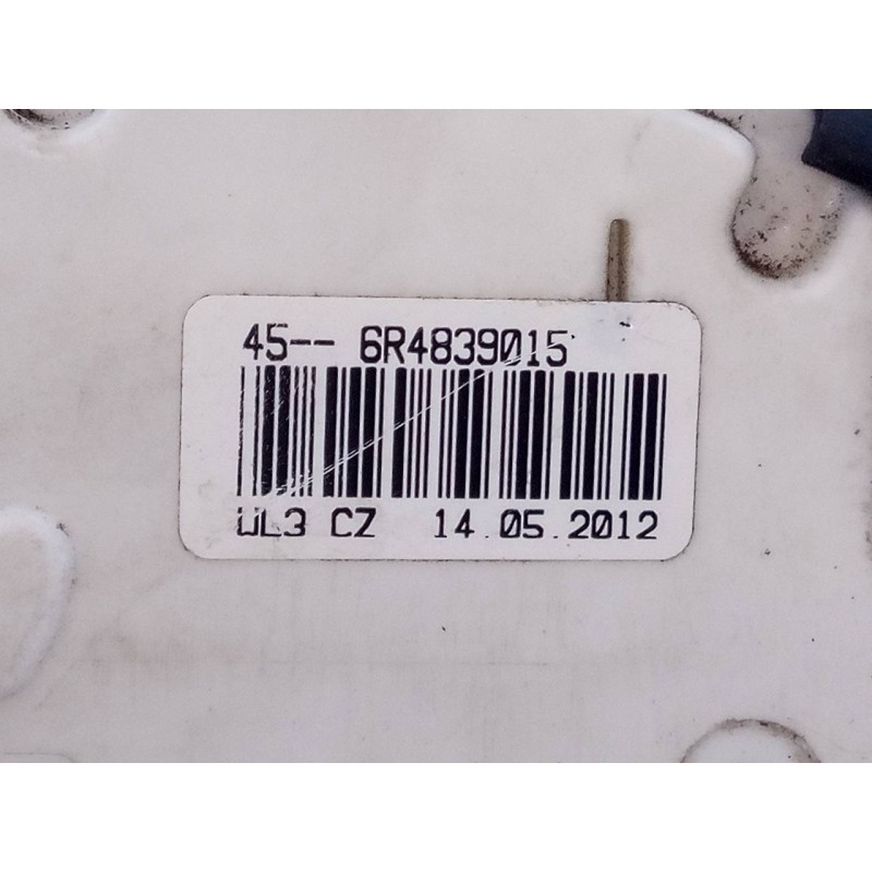 Recambio de cerradura puerta trasera izquierda para volkswagen polo (6r1) advance referencia OEM IAM 6R4839015  E1-B6-44-1