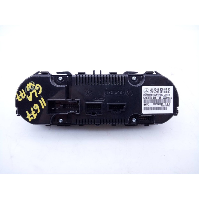 Recambio de mando climatizador para mercedes-benz clase gla (w156) gla 220 cdi 4-matic (156.905) referencia OEM IAM A2469008415 