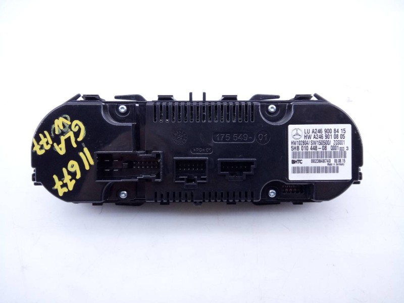 Recambio de mando climatizador para mercedes-benz clase gla (w156) gla 220 cdi 4-matic (156.905) referencia OEM IAM A2469008415 