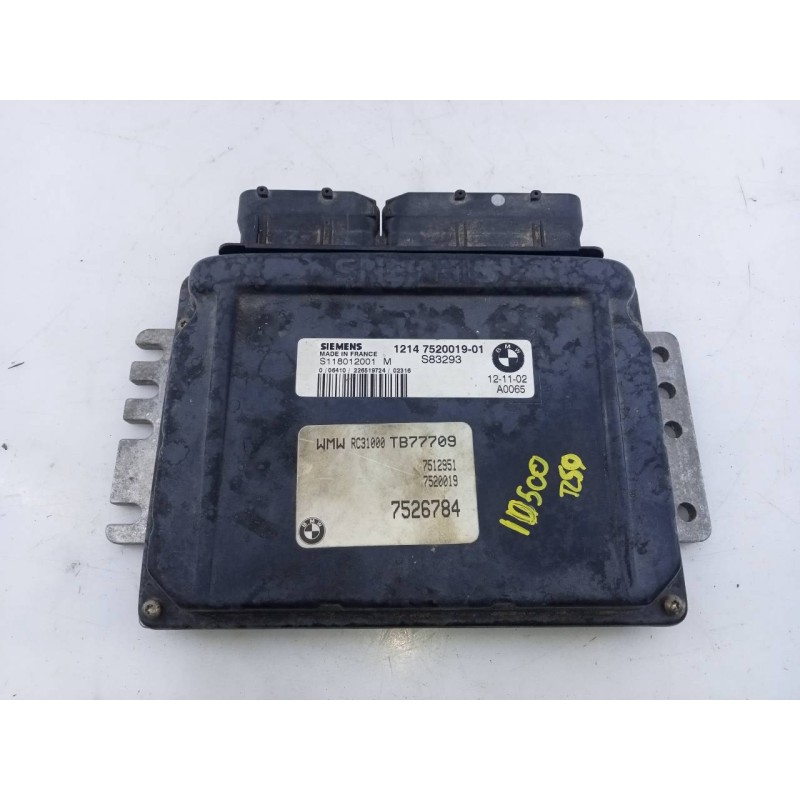 Recambio de centralita motor uce para mini mini (r50,r53) cooper referencia OEM IAM S118012001 1214752001901 E3-A2-50-2