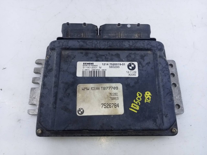 Recambio de centralita motor uce para mini mini (r50,r53) cooper referencia OEM IAM S118012001 1214752001901 E3-A2-50-2