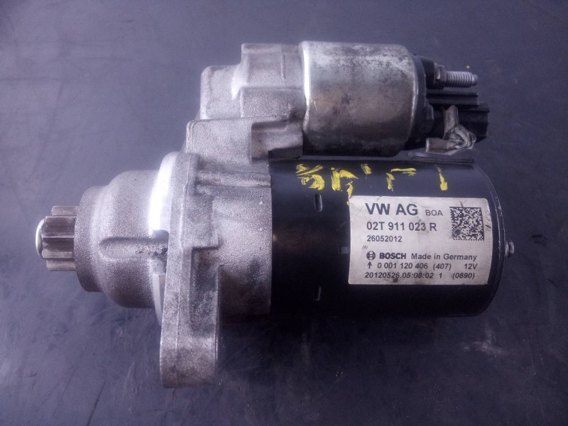 Recambio de motor arranque para volkswagen polo (6r1) advance referencia OEM IAM 02T911023R 0001120406 P3-A10-32-3