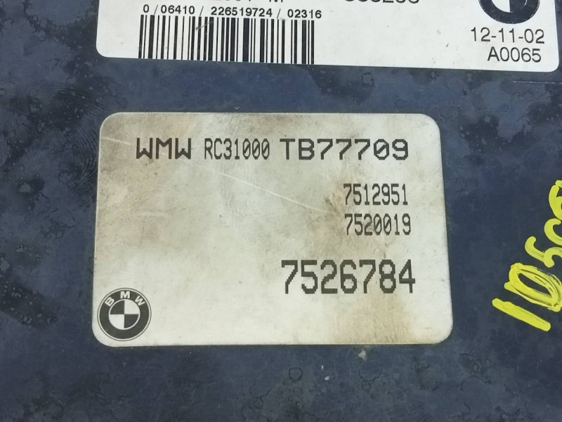 Recambio de centralita motor uce para mini mini (r50,r53) cooper referencia OEM IAM S118012001 1214752001901 E3-A2-50-2