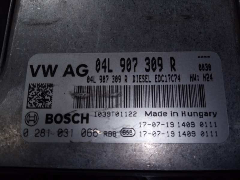 Recambio de centralita motor uce para volkswagen passat lim. (3g2) sport bmt referencia OEM IAM 04L907309R 0281031066 E2-A1-4-7