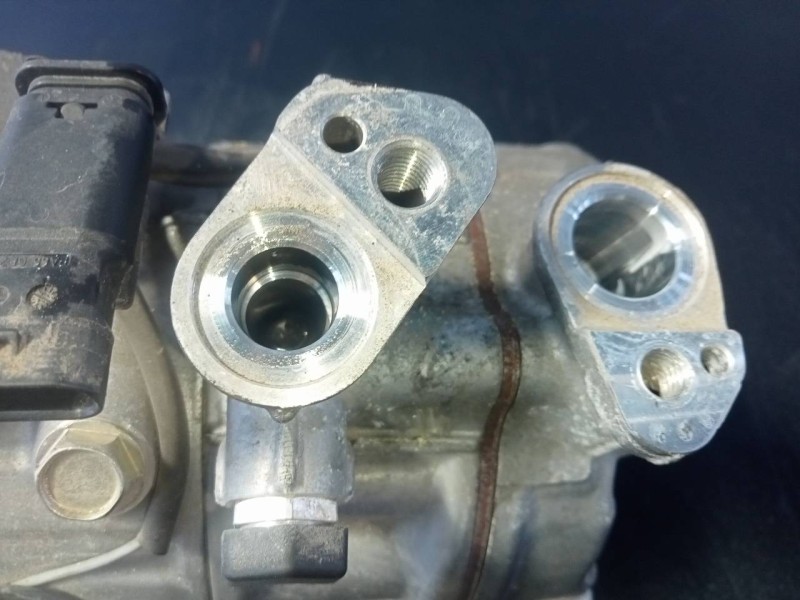 Recambio de compresor aire acondicionado para mercedes-benz clase c (w205) lim. c 220 bluetec / d (205.004) referencia OEM IAM A