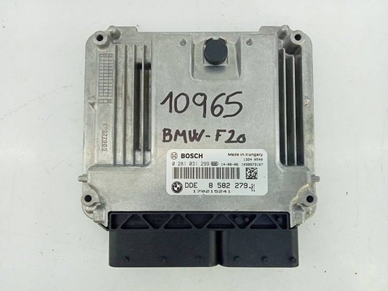 Recambio de centralita motor uce para bmw serie 1 lim. (f20) 120d referencia OEM IAM 858227901 0281031299 E3-A2-23-4