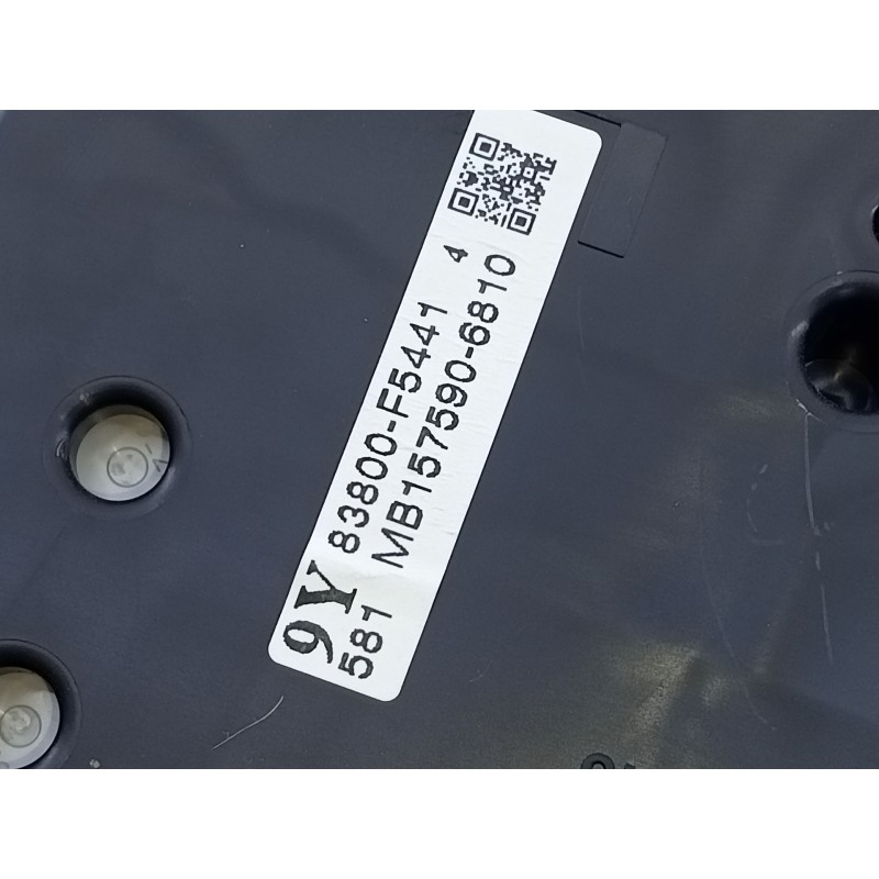Recambio de cuadro instrumentos para toyota yaris hybrid active referencia OEM IAM 83800F54414 MB1575906810 E3-B2-18-4