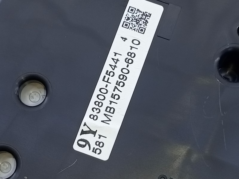 Recambio de cuadro instrumentos para toyota yaris hybrid active referencia OEM IAM 83800F54414 MB1575906810 E3-B2-18-4