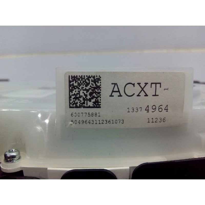 Recambio de cuadro instrumentos para opel astra j lim. enjoy referencia OEM IAM 13374964 600775881 E2-B6-49-2