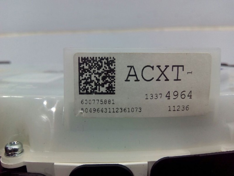 Recambio de cuadro instrumentos para opel astra j lim. enjoy referencia OEM IAM 13374964 600775881 E2-B6-49-2