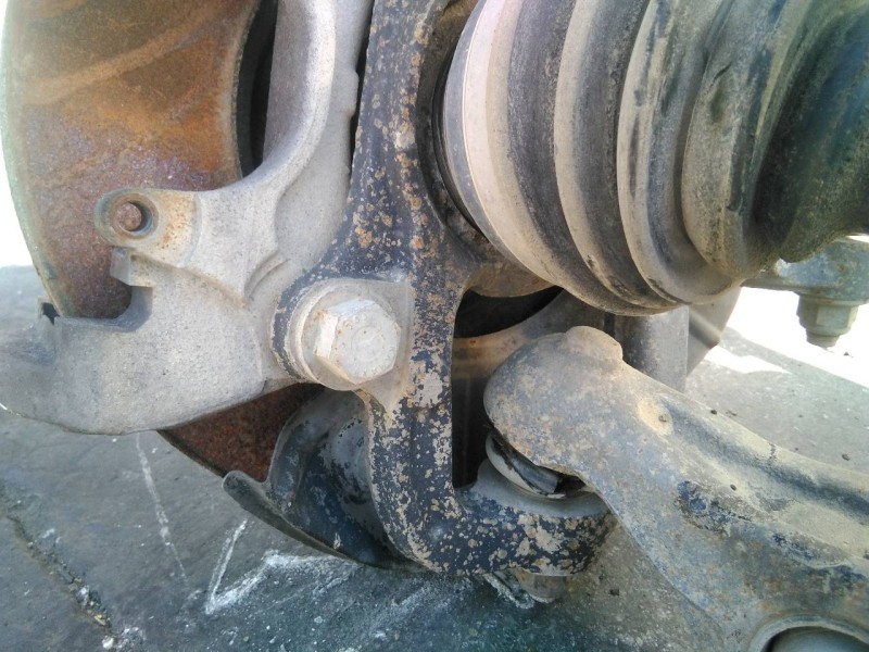 Recambio de mangueta delantera derecha para volkswagen touareg (7la) tdi r5 referencia OEM IAM 7L6407258A  PV-3-1