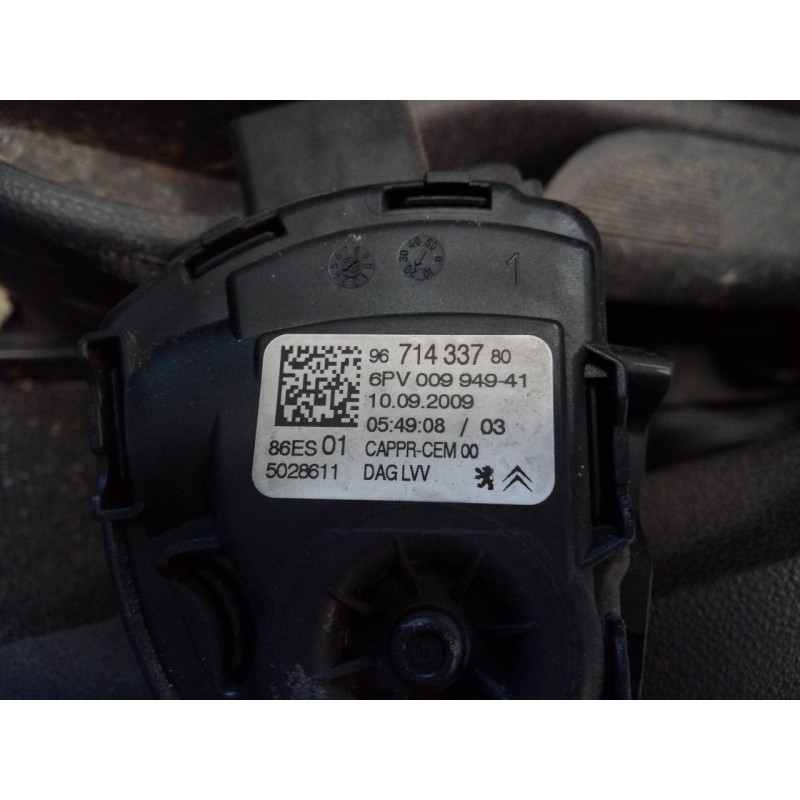 Recambio de pedal acelerador para peugeot 308 confort referencia OEM IAM 9671433780 6PV00994941 