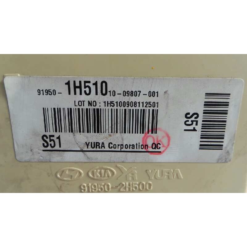 Recambio de caja reles / fusibles para hyundai i30 referencia OEM IAM 919501H51010 09807001 E2-B5-60-1