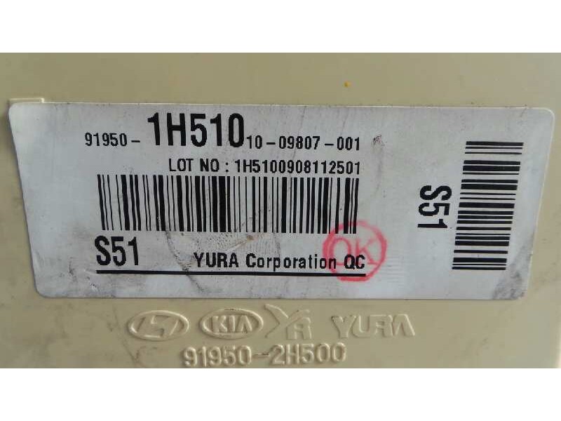 Recambio de caja reles / fusibles para hyundai i30 referencia OEM IAM 919501H51010 09807001 E2-B5-60-1