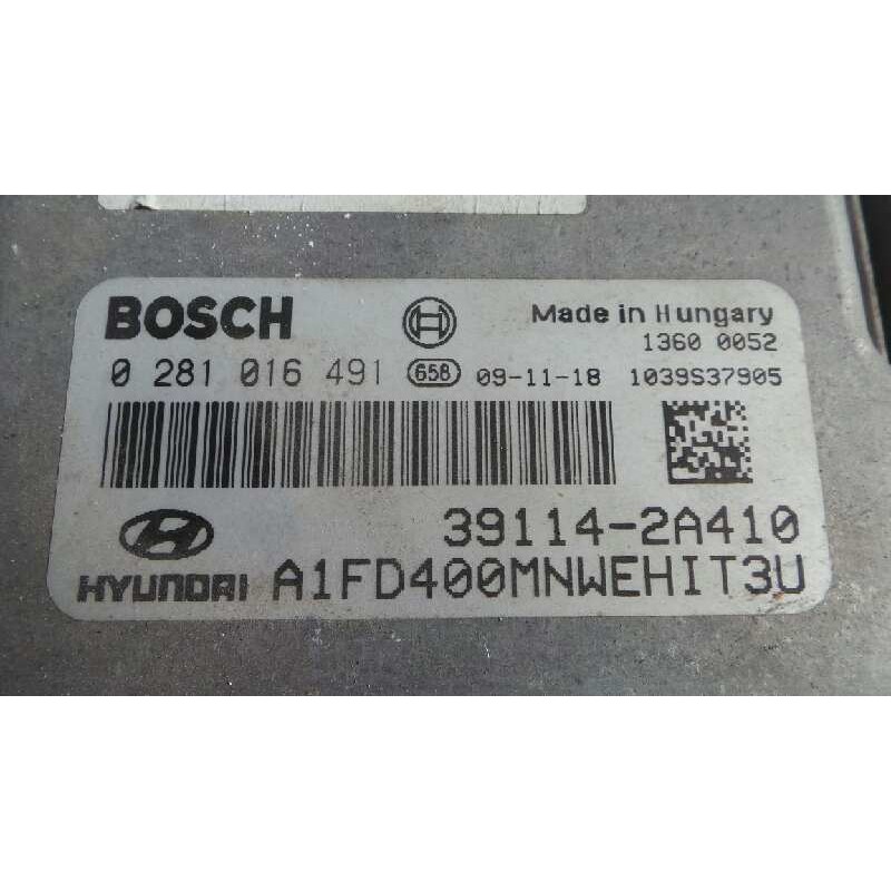 Recambio de centralita motor uce para hyundai i30 1.6 crdi cat referencia OEM IAM 0281016491 391142A410 E2-B5-60-1