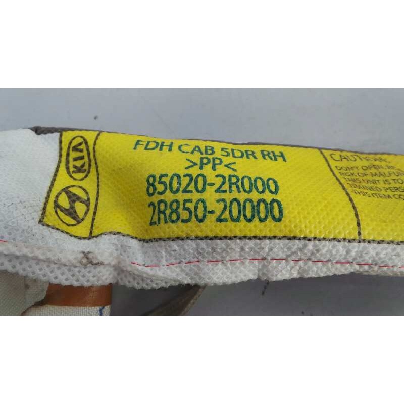 Recambio de airbag cortina delantero derecho para hyundai i30 referencia OEM IAM 850202R000 2R8502000 E2-B5-60-1