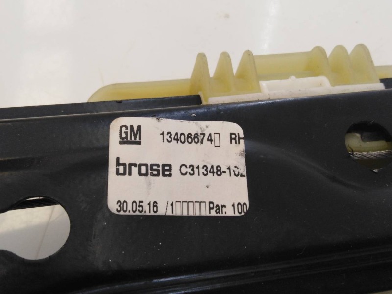 Recambio de elevalunas delantero derecho para opel astra k lim. 5türig selective referencia OEM IAM 39142316 13406674 E2-B6-10-1