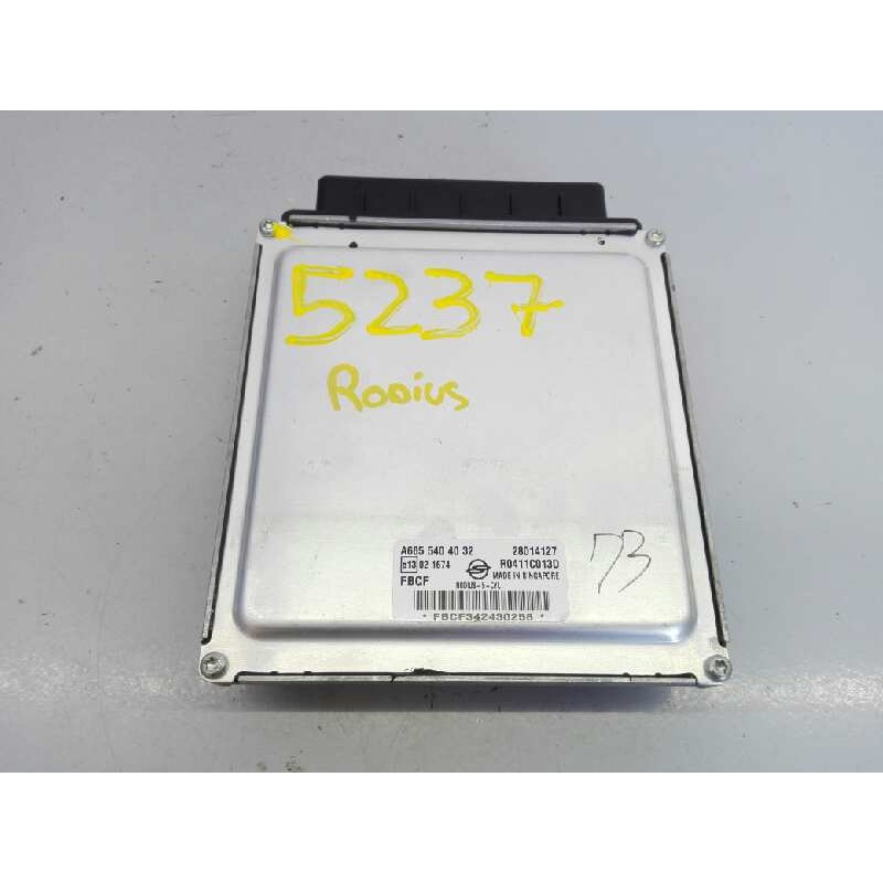 Recambio de centralita motor uce para ssangyong rodius xdi deluxe 4wd referencia OEM IAM A6655404032 R0411C013D E3-A3-18-1