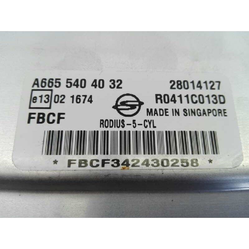 Recambio de centralita motor uce para ssangyong rodius xdi deluxe 4wd referencia OEM IAM A6655404032 R0411C013D E3-A3-18-1