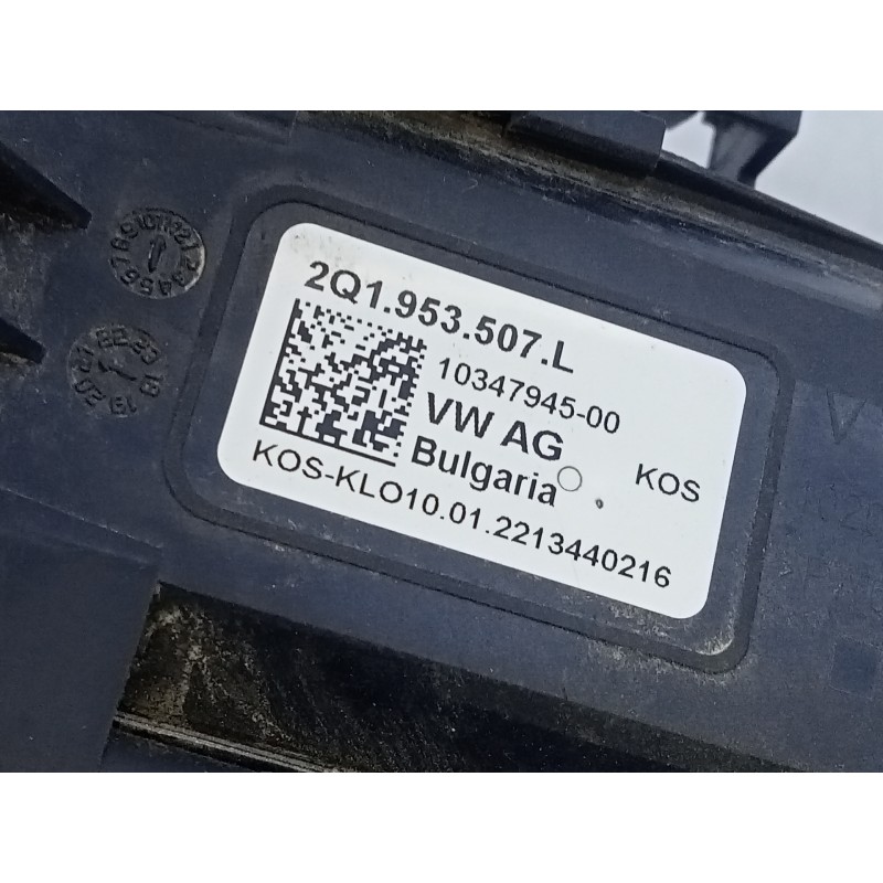 Recambio de mando intermitentes para volkswagen t-cross style referencia OEM IAM 2Q1953507L  