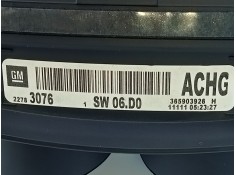 Recambio de cuadro instrumentos para opel insignia berlina selective referencia OEM IAM 22783076 365903926 E3A5-18-2 2
