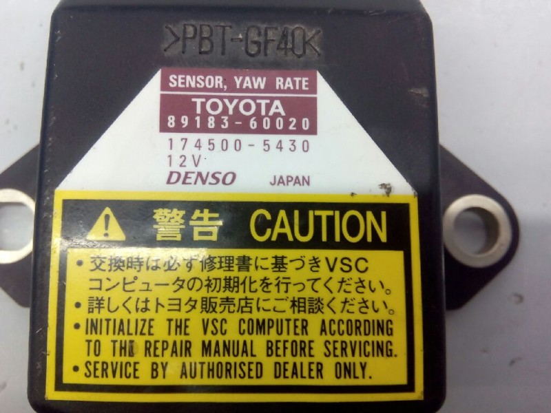 Recambio de modulo electronico para toyota land cruiser (j12) referencia OEM IAM 8918360020 1745005430 E3-B2-3-4