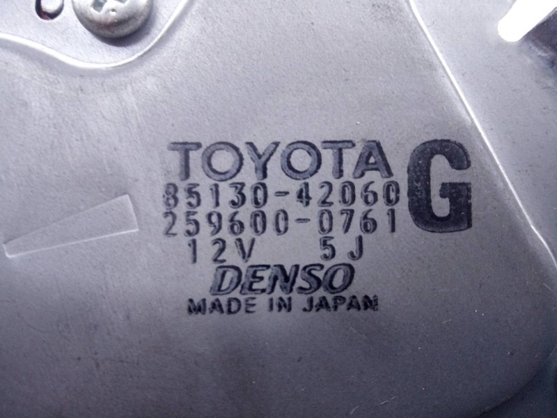 Recambio de motor limpia trasero para toyota rav 4 (a3) sol referencia OEM IAM 8513042060 2596000761 E2-B4-44-1