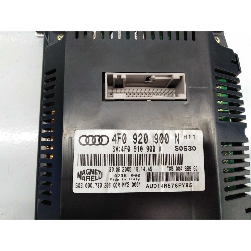 Recambio de cuadro instrumentos para audi a6 berlina (4f2) referencia OEM IAM 4F0920900N  