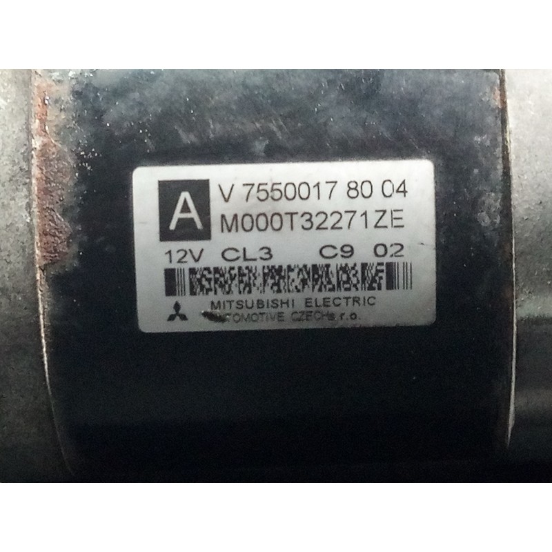 Recambio de motor arranque para bmw mini (r56) cooper s referencia OEM IAM V75500178004 M000T32271ZE P3-B8-13-1