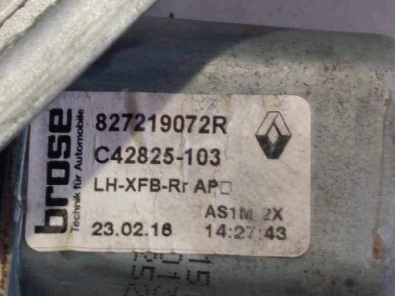 Recambio de elevalunas trasero izquierdo para renault megane iv berlina 5p business referencia OEM IAM 827219072R 402778C0602160