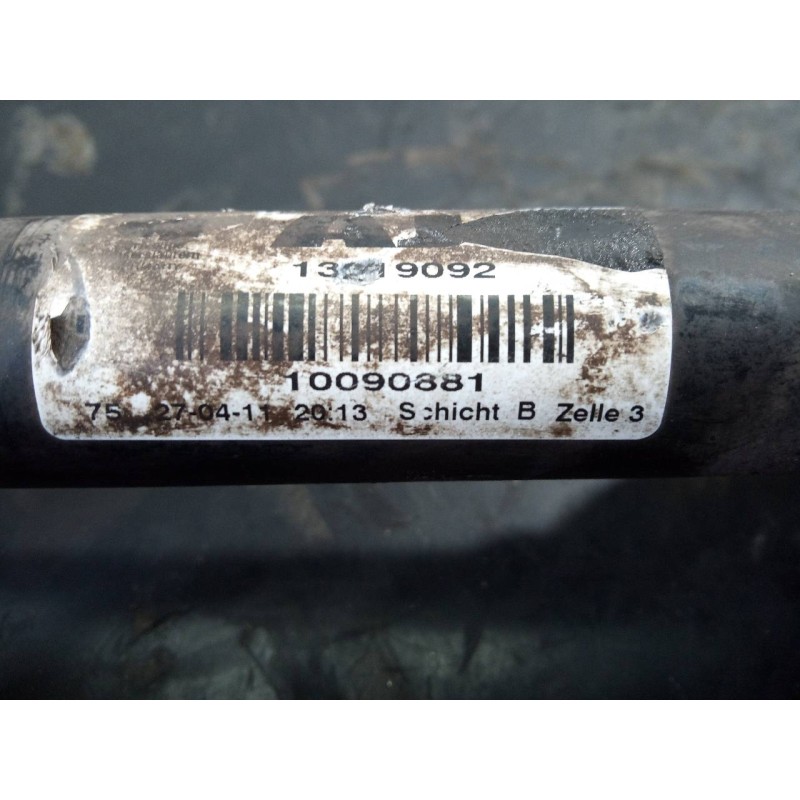 Recambio de transmision delantera izquierda para opel insignia berlina selective referencia OEM IAM 10090381  P1-B6-27