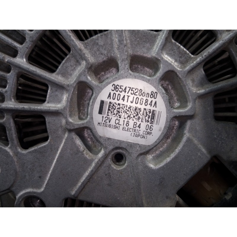 Recambio de alternador para peugeot 407 premium referencia OEM IAM 9654752880  P3-A5-23-1