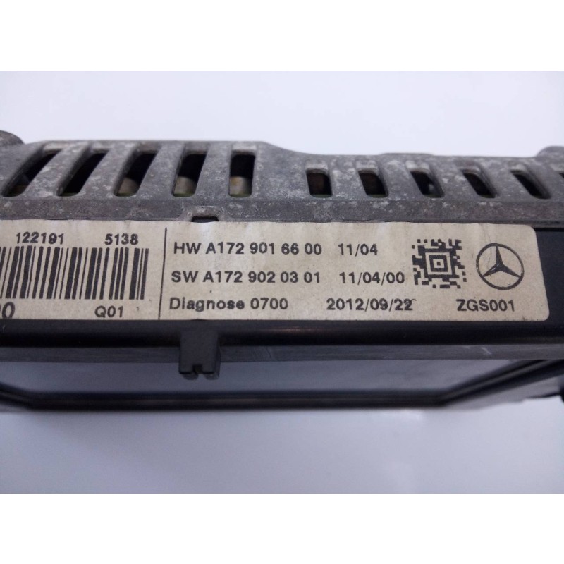 Recambio de sistema navegacion gps para mercedes-benz clase c (w204) familiar c 200 t cdi blueefficiency (204.201) referencia OE