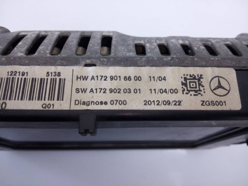 Recambio de sistema navegacion gps para mercedes-benz clase c (w204) familiar c 200 t cdi blueefficiency (204.201) referencia OE