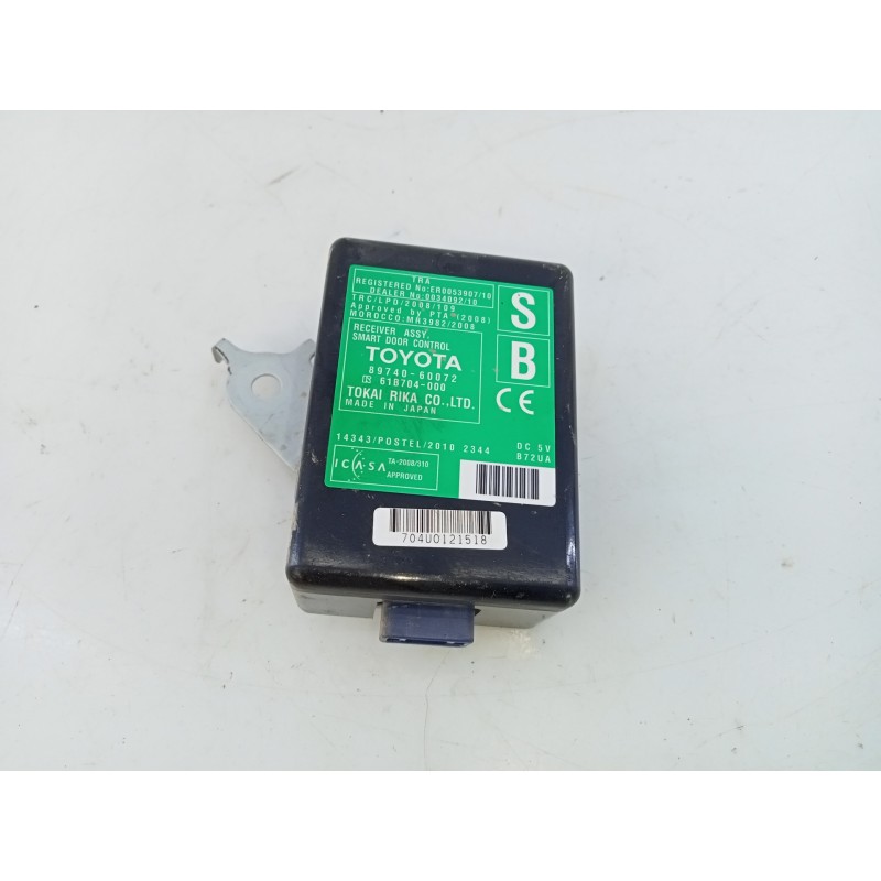 Recambio de modulo electronico para toyota land cruiser (j15) basis referencia OEM IAM 8974060072 61B704000 E3-B2-17-1