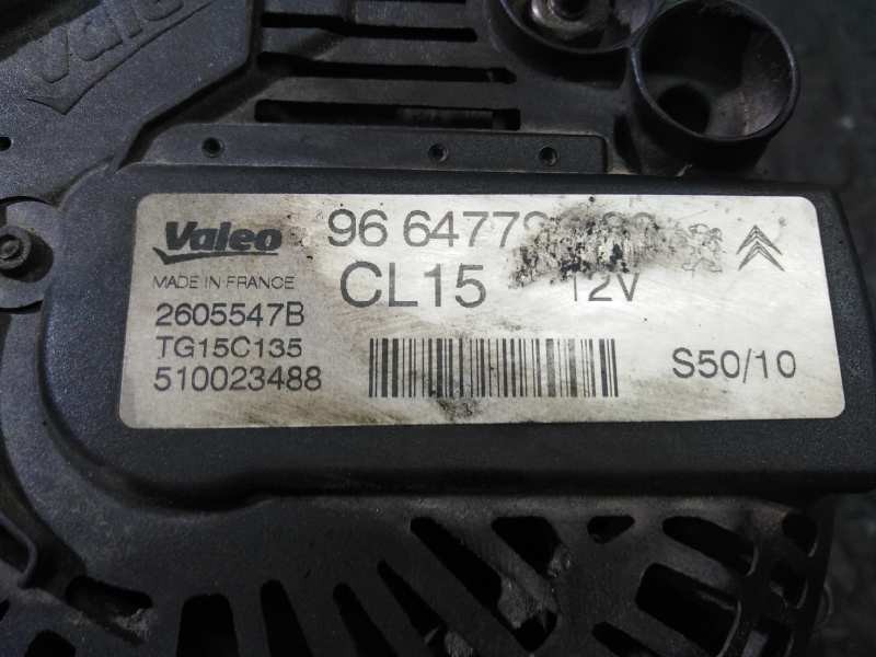 Recambio de alternador para citroën c3 selection referencia OEM IAM 9664779680 510023488 P3-A5-9-1