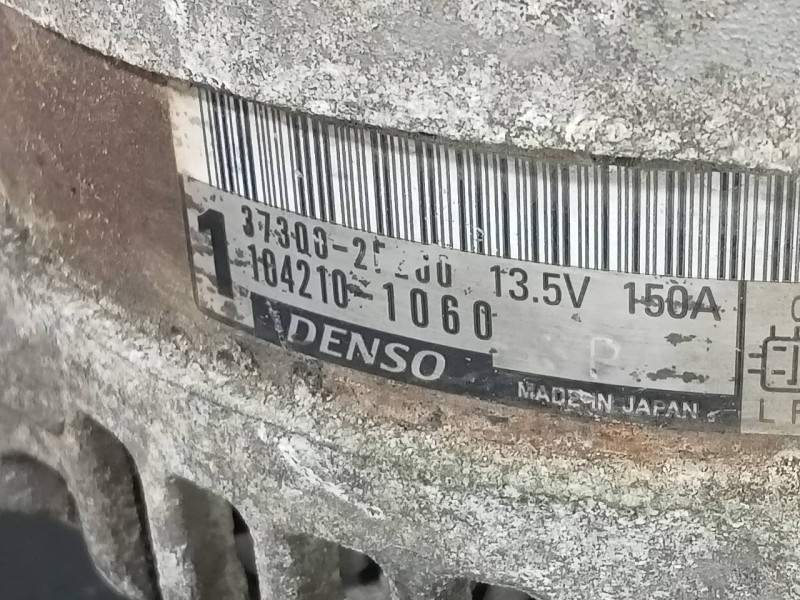 Recambio de alternador para hyundai santa fe (dm) style 4wd referencia OEM IAM 373002F200  P3-A4-3-4