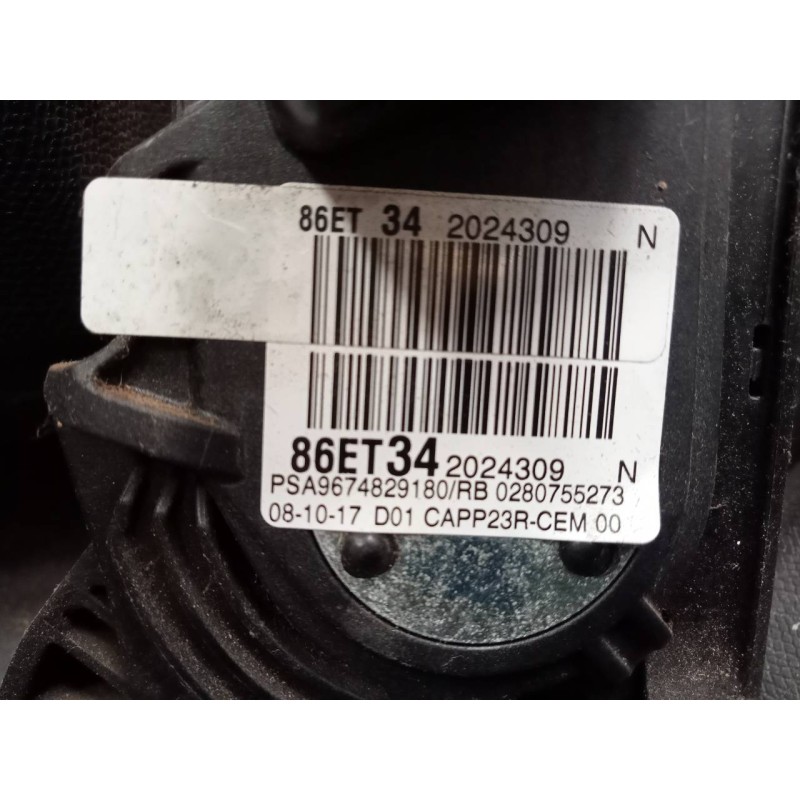 Recambio de pedal acelerador para peugeot 3008 suv referencia OEM IAM 9674829180 0280755273 