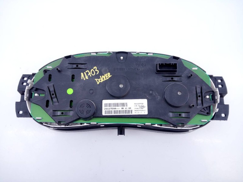 Recambio de cuadro instrumentos para dacia dokker ambiance referencia OEM IAM 248107594R  E2-A1-28-5