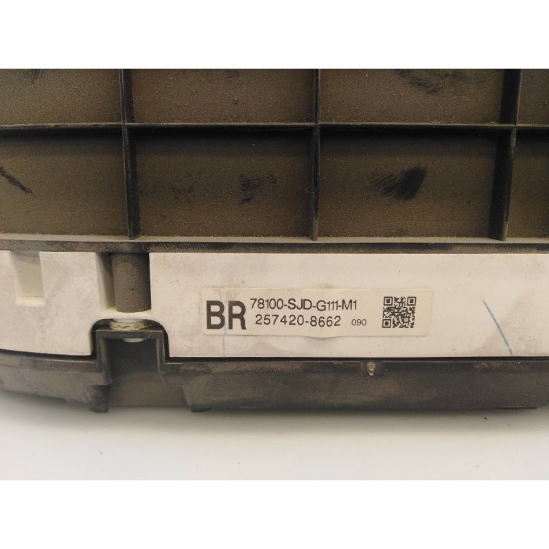 Recambio de cuadro instrumentos para honda fr-v (be) 1.7 referencia OEM IAM 2574208662 78100SJDG111M1 E3-B5-9-4