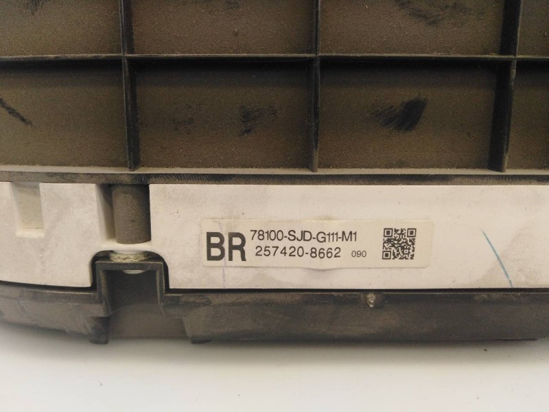 Recambio de cuadro instrumentos para honda fr-v (be) 1.7 referencia OEM IAM 2574208662 78100SJDG111M1 E3-B5-9-4