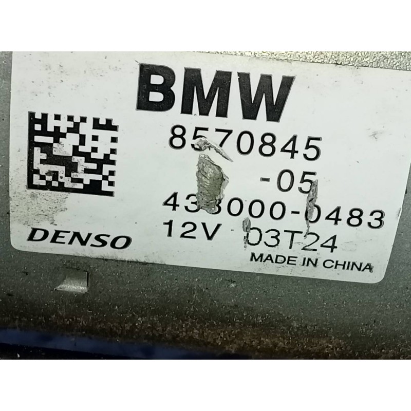 Recambio de motor arranque para bmw serie x1 (f48) sdrive18d referencia OEM IAM 8570845 4380000483 P3-A10-33-2
